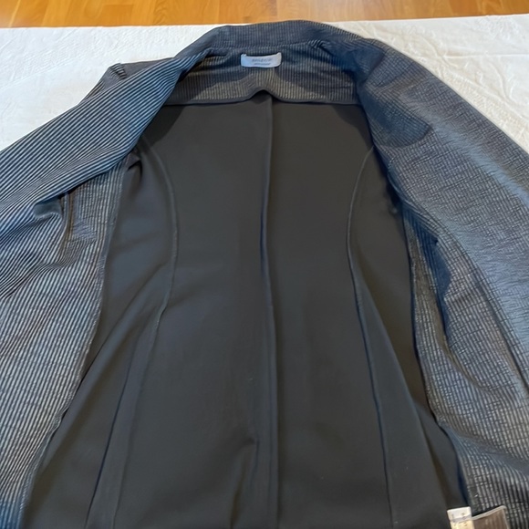 Bailey / 44 Medium Soft Peter the Great Striped Blazer in Black & Anthracite - Picture 12 of 12
